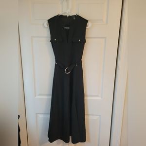 Tahari Black Sleeveless Dress